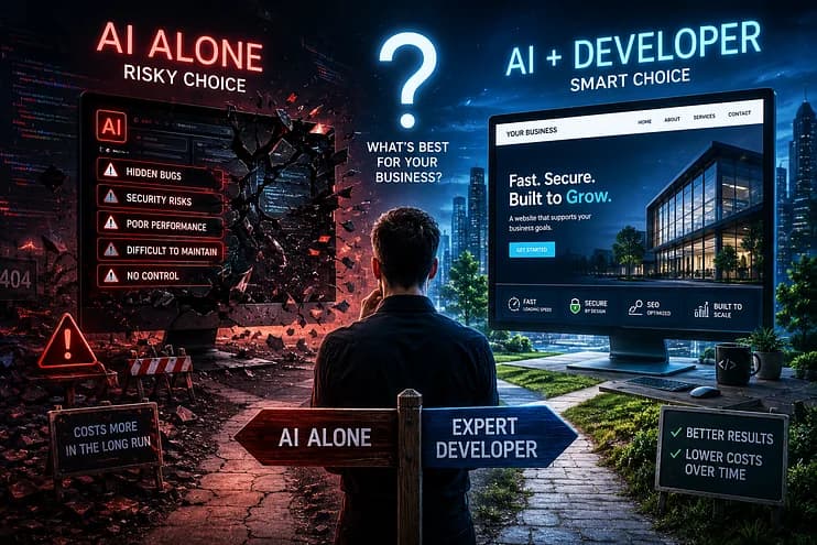 Should You Let AI Build Your Business Website?